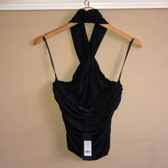 NWT Veronica Beard Jeans Slim Fit “Leyla”Top in Black, Size Medium. Retail $198. - Picture 2 of 15